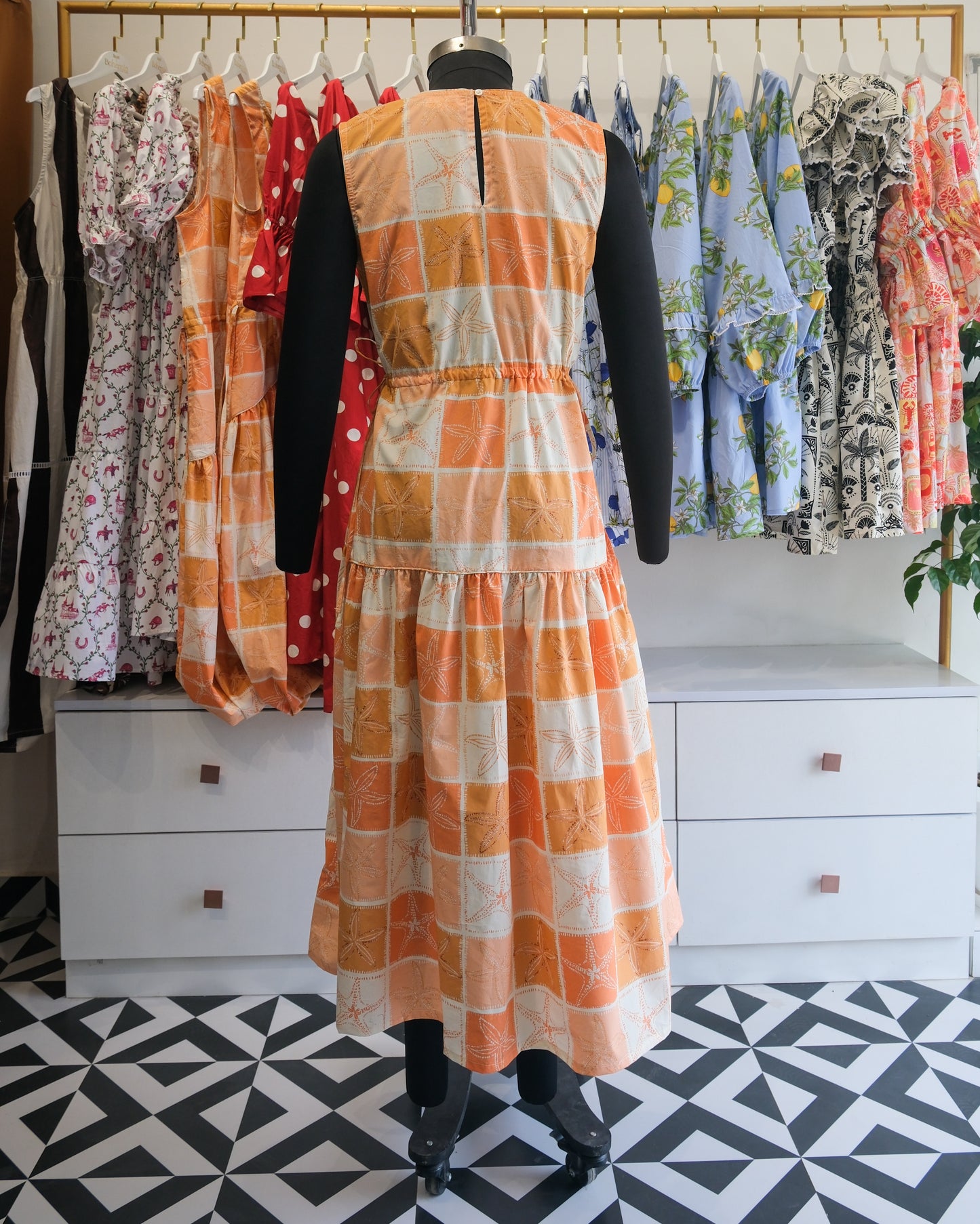 The Sun-Kissed Starfish Side-Tie Dress