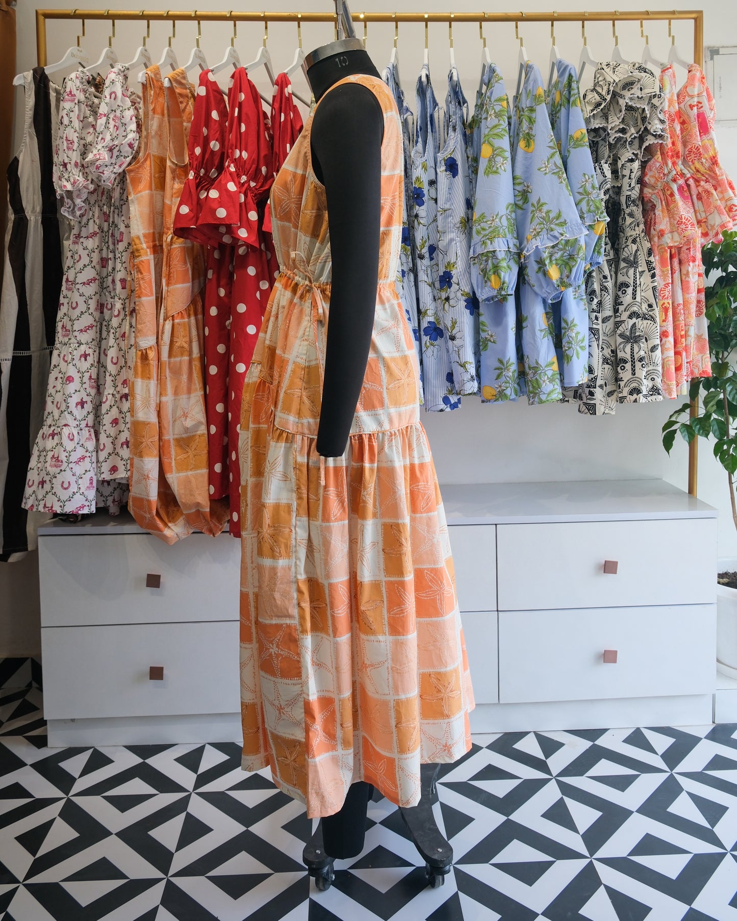 The Sun-Kissed Starfish Side-Tie Dress