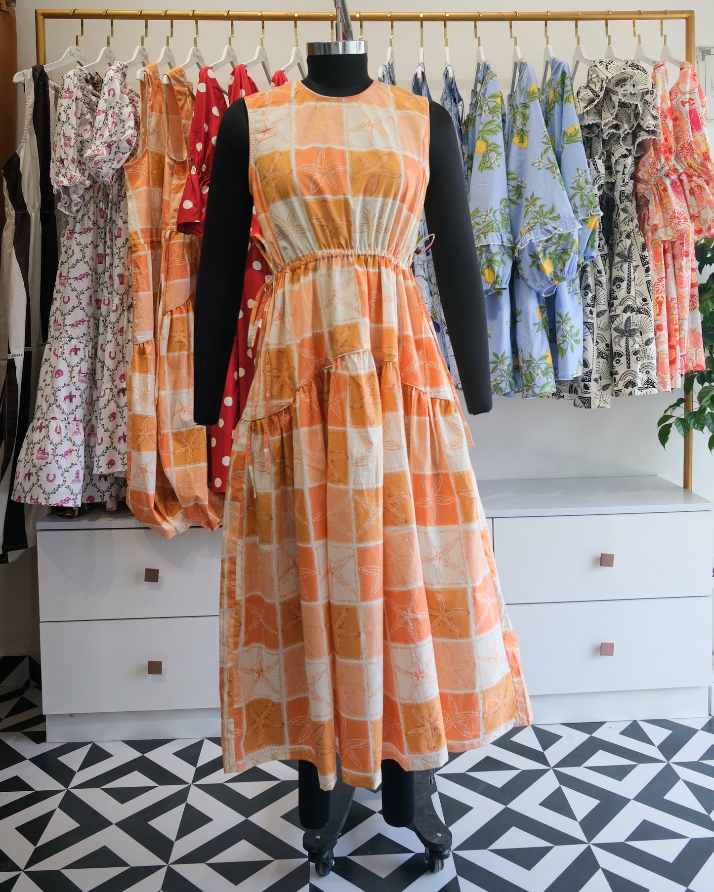 The Sun-Kissed Starfish Side-Tie Dress